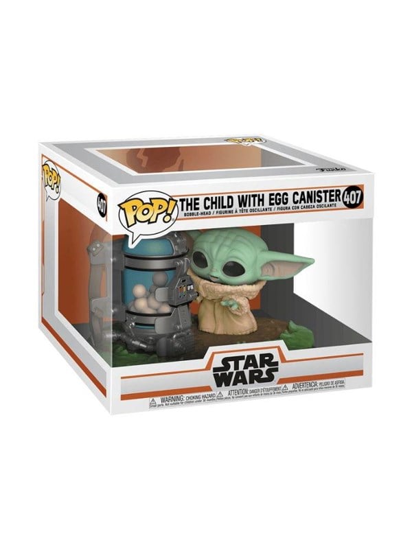 Figurine Funko Pop Star Wars The Mandalorian Child with Canister