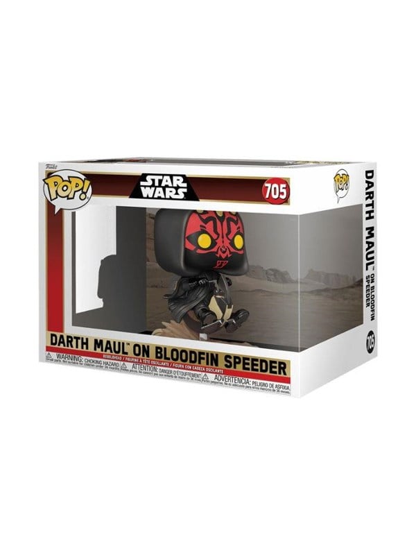 Vinyl-Sammelfigur Funko Star Wars POP! Rides Deluxe Darth Maul on Bloodfin