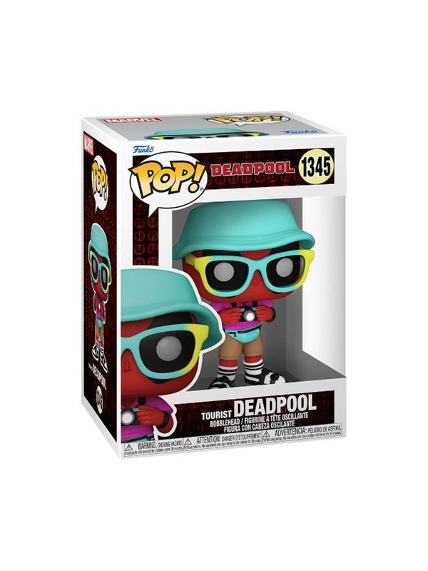 Sammlerfigur aus Vinyl Funko Deadpool Parody POP! Tourist