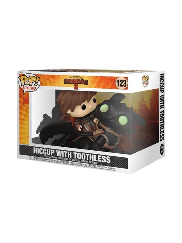 Figurine Funko How to Train Your Dragon 2-Hiccup with Toothless