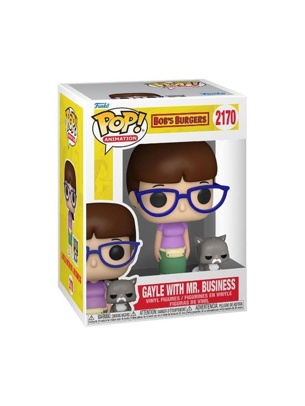 Figurine Funko Bob's Burgers Gayle With Mr. Business (x2)