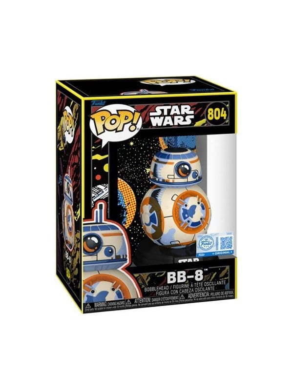 Funko - Funko POP Vinyl Excl TFA- BB 8 retro