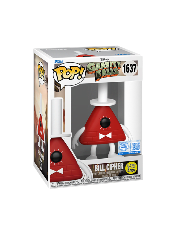 Funko - Funko POP Vinyl Excl Gravity Falls Bill Glow