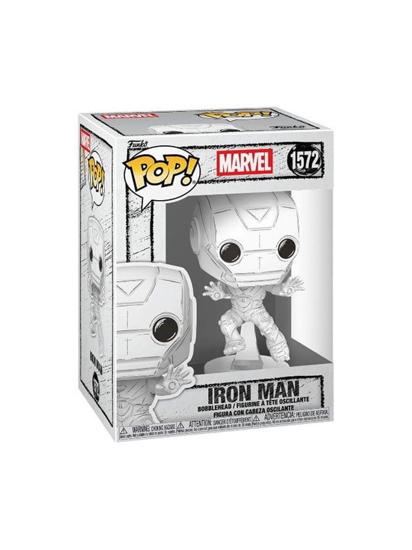 Funko - Funko POP Vinyl Marvel Sketched Iron Man