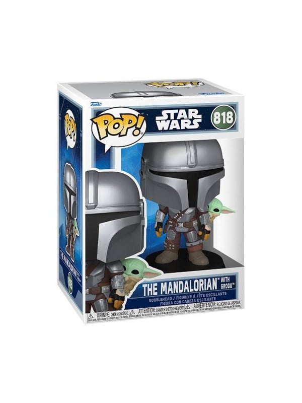 Star Wars - Mandalorian & Grogu Vinyl Figure 818 - Funko Pop! Figur - Funko Shop Deutschland - Lizenzierter Fanartikel