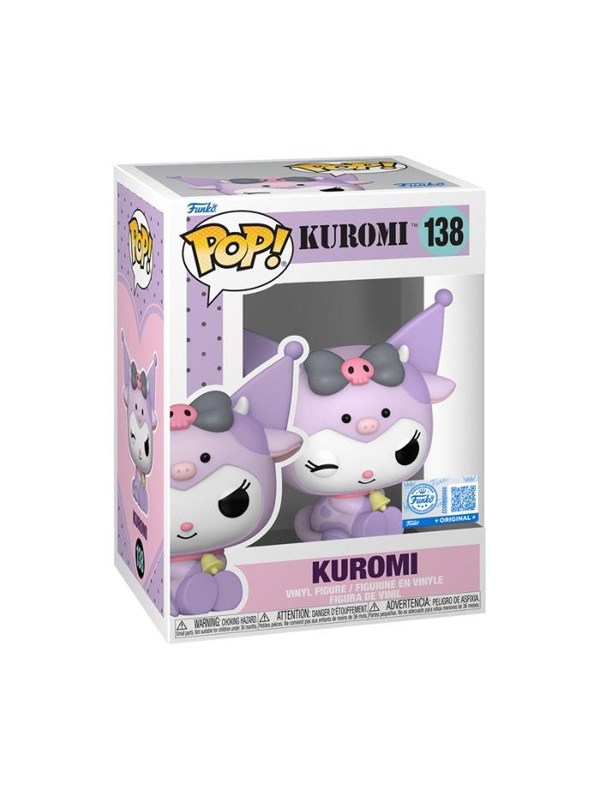 Funko - Funko POP Vinyl Excl HK Kuromi in Cow Cosplay