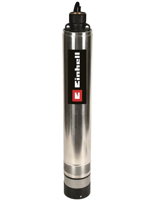 Tiefbrunnenpumpe GC-DW 1000 N (1000 W 6500 L-h 45 m Förderhöhe 99 mm Pumpendurchmesser Druckanschluss und Schmutzsieb aus Edelstahl mehrs