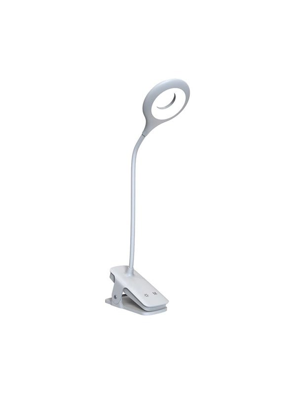Wozinsky Mini Wireless LED Reading Lamp with Clip + USB-C Cable - White