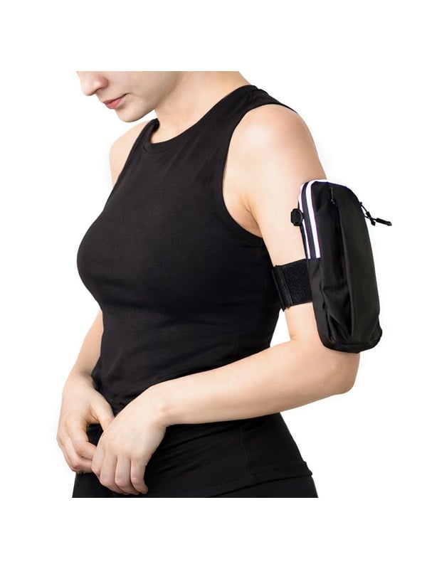 Wozinsky WSDB-B armband phone bag for running - black