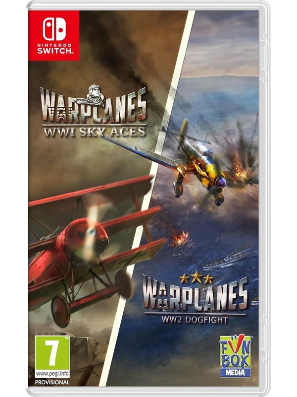 Warplanes: WW1 Sky Aces + WW2 Dogfight - Nintendo Switch - Simulator - PEGI 7