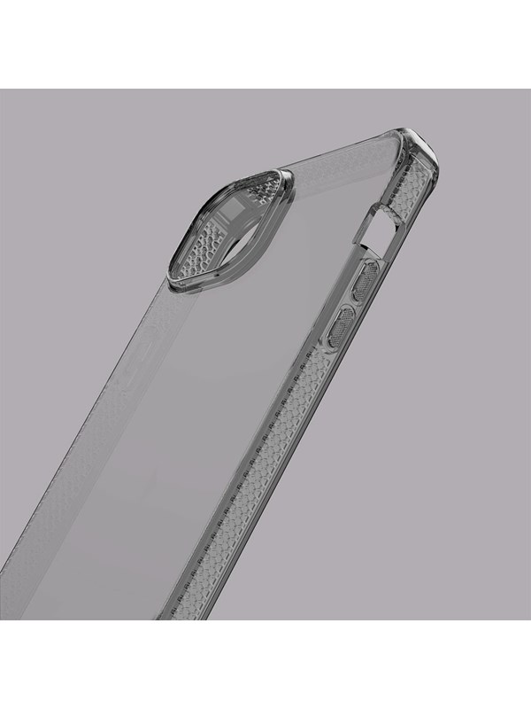 ITSKINS SPECTRUM CLEAR cover for iPhone 14 / 13®. Smoke