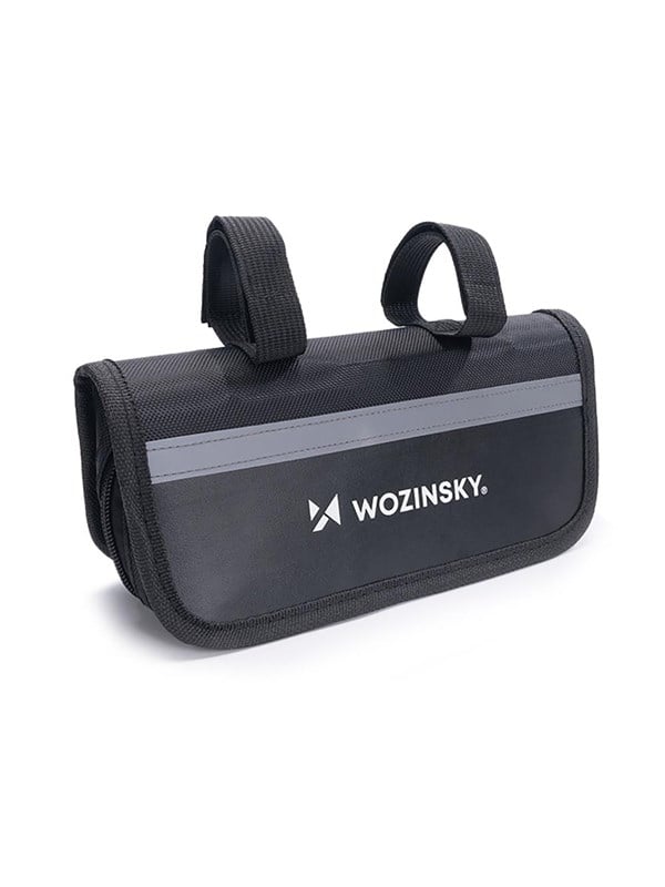 Wozinsky WMZ-01N tool kit 16-in-1 bicycle multitool pump wrenches inner tube kit - black