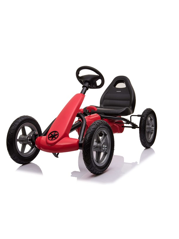 Nordic Play Pedal gocart med gummihjul NORDIC PLAY