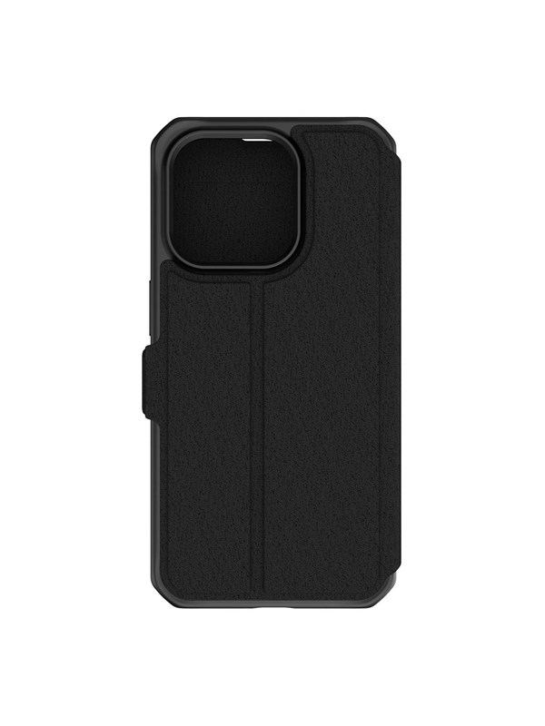 ITSKINS SPECTRUM R//FOLIO wallet cover for iPhone 15 Pro®. Black