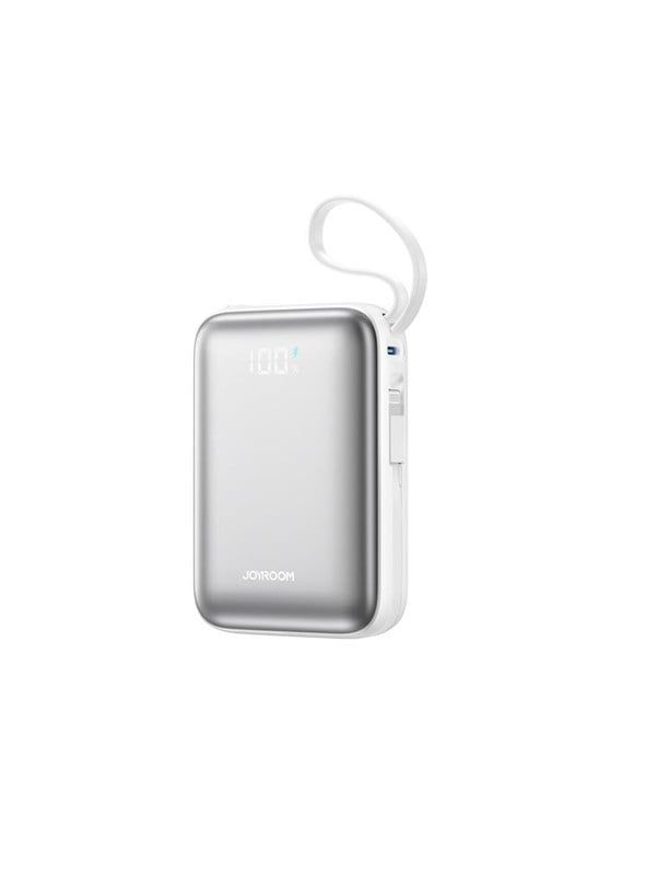 Joyroom JR-PBF29 20000mAh 22.5W Powerbank with Double Cable - White Powerbank (Akku) - Weiß - 20000 mAh