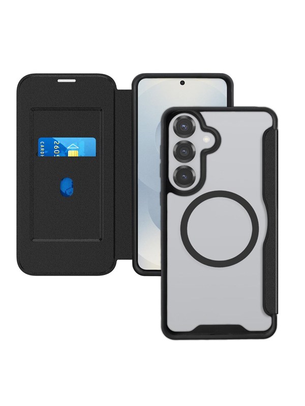 4Smarts 4smarts Urban Pro Flipcase Samsung Galaxy S26 Qi2 ready black