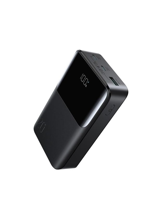 Joyroom JR-QP192 Star Series Mini 20000mAh 22.5W Powerbank with Digital Display - Black Powerbank (Akku) - schwarz - 20000 mAh