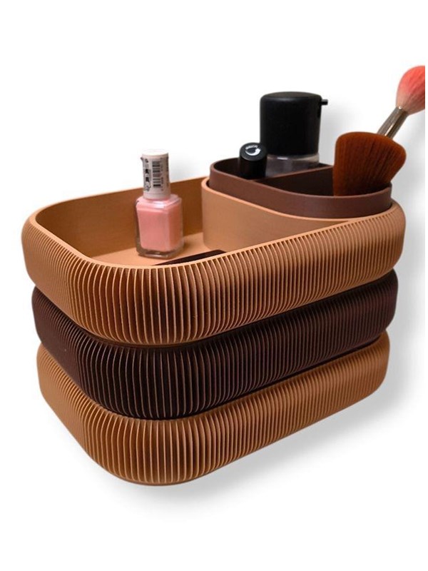 Simiu STACKSEY - Makeup Stand - Large - MochaBeige - 22 x 14cm
