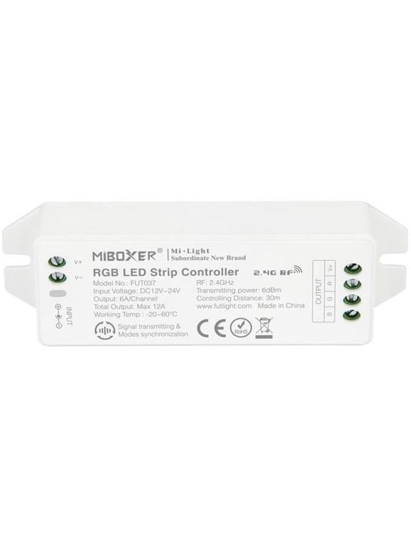 Miboxer LED Controller - RGB - DC12/24V - 2.4GHz RF