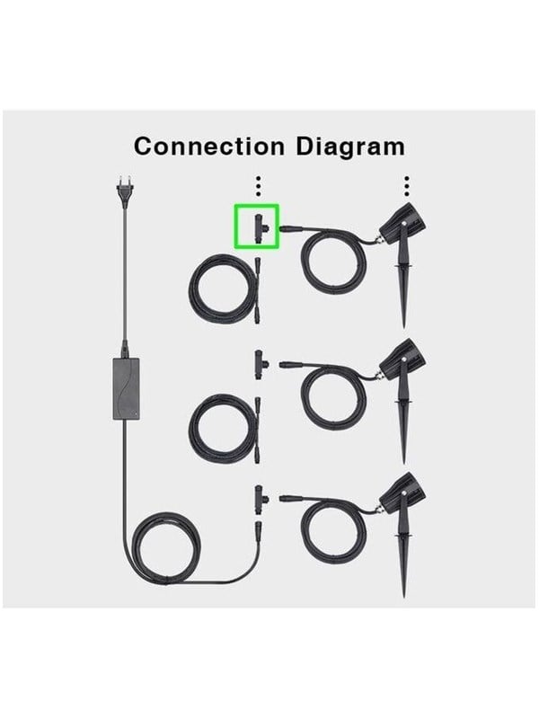 Miboxer Have Lampe Tilbehør - Stik - 6W - RGB-CCT