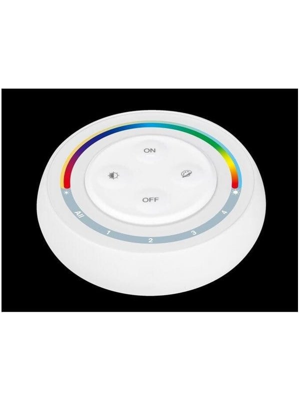 Miboxer Fjernbetjening Rainbow - Hvid - RGB-CCT - 4 Zoner - 2.4GHz RF