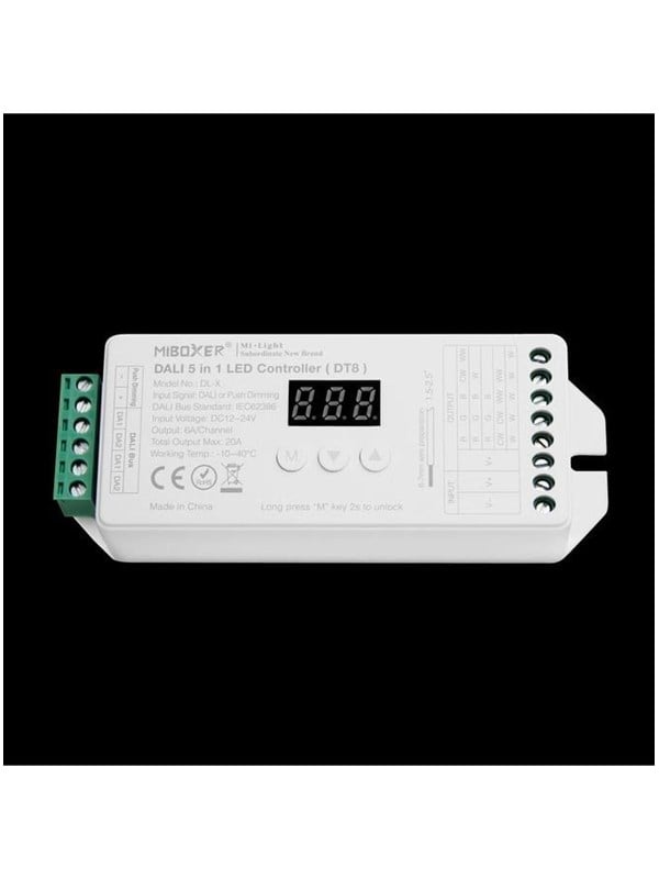 Miboxer LED Controller - DALI 5-in-1 (DT8) - DC12/24V - DALI