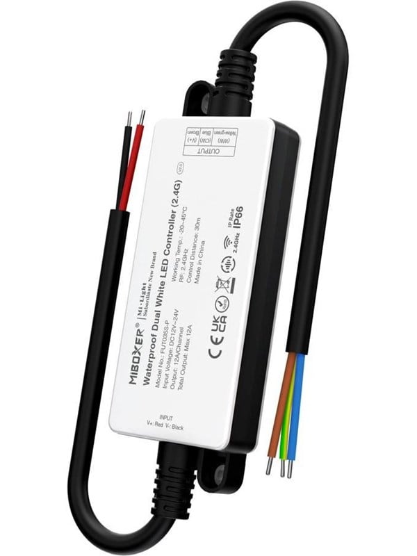 Miboxer LED Controller - CCT - DC12/24V - 2.4GHz RF - 12A