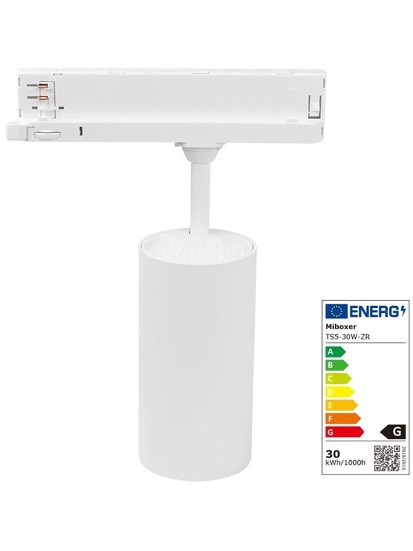 Miboxer Track Spot - 30W - RGB-CCT - 36° - Zigbee 3.0 (TS5-30B-ZR)