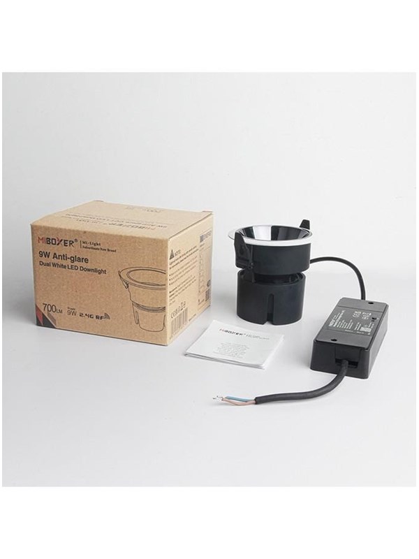 Miboxer Downlight - 9W - 2700~6500K - Justerbar - 24° - 2.4GHz RF