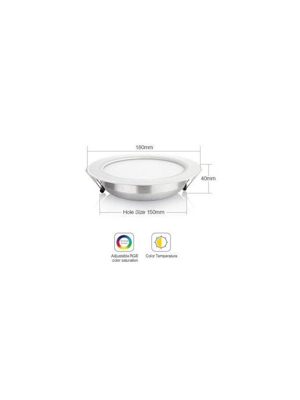 Miboxer LED Panel Rund - 12W - RGB-CCT - WiFi