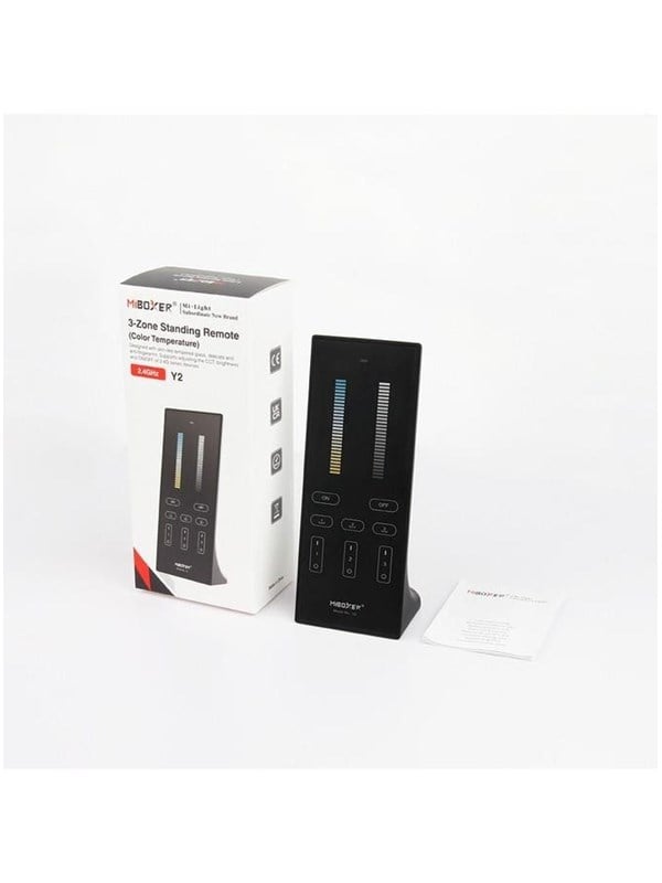 Miboxer Fjernbetjening - Hvid - CCT - 3 Zoner - 2.4GHz RF