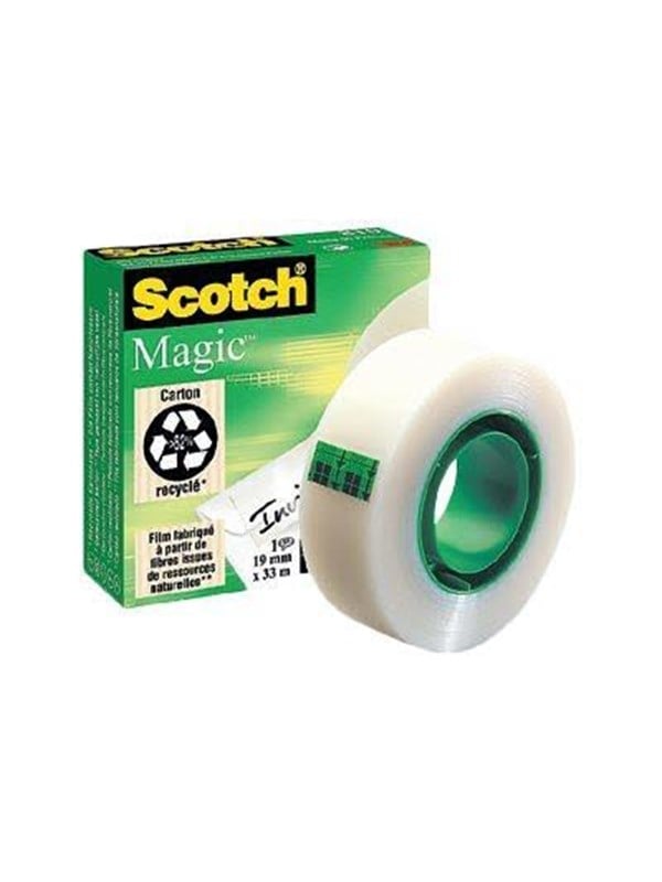 3M Scotch Magic 810 office tape - 19 mm x 33 m - transparent