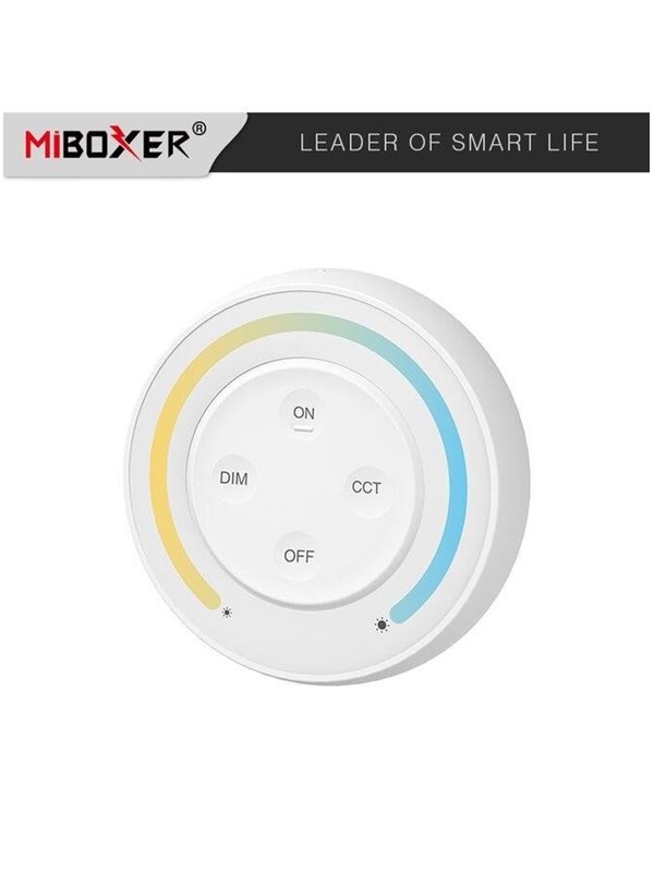 Miboxer Fjernbetjening Sunrise - Hvid - CCT - 2.4GHz RF