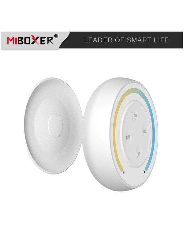 Miboxer Fjernbetjening Sunrise - Sort - CCT - 2.4GHz RF