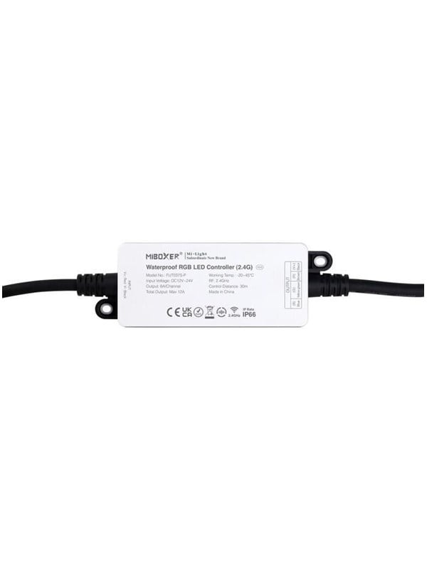 Miboxer LED Controller - RGB - DC12/24V - 2.4GHz RF - 12A (FUT037S-P)