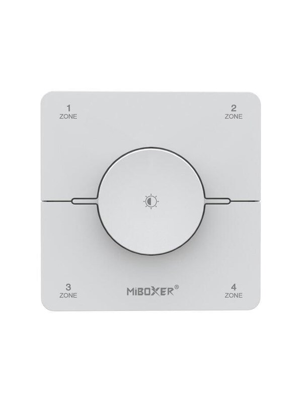 Miboxer Fjernbetjening - Hvid - CCT - 4 Zoner - 2.4GHz RF
