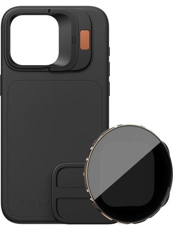 PolarPro Kit - LiteChaser iPhone 15 Pro Case Black