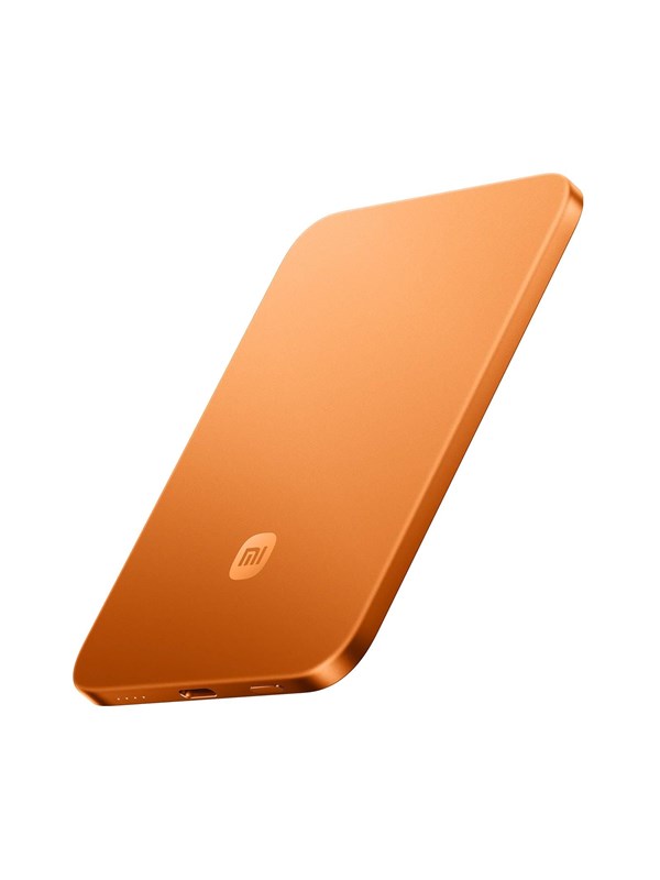 Xiaomi UltraThin Magnetic 15W - Radiant Orange Powerbank (Akku) - Orange - 5000 mAh