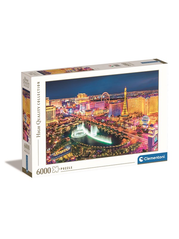 Clementoni Puzzle 6000 Pcs High Quality Collection Las Vegas
