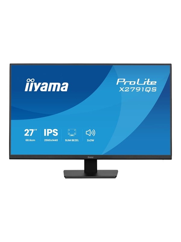 Image of 27" iiyama ProLite X2791QS - 2560x1440 (QHD) - 75Hz - IPS
