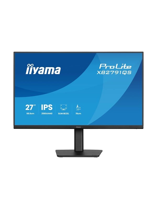Image of 27" iiyama ProLite XB2791QS - 2560x1440 (QHD) - 75Hz - IPS