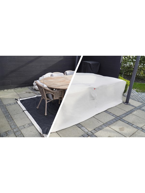 Home>it Garden Überzug für Gartenmöbel, L235×B180×H95 cm, sand