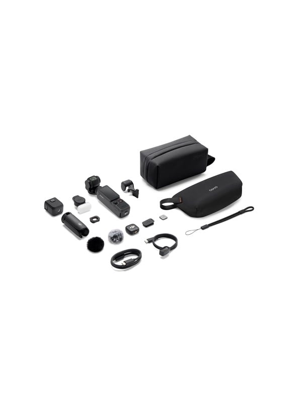 DJI Osmo Pocket 4 Creator Combo (60p, Bluetooth, WLAN), Action Cam, Schwarz - Bild 12