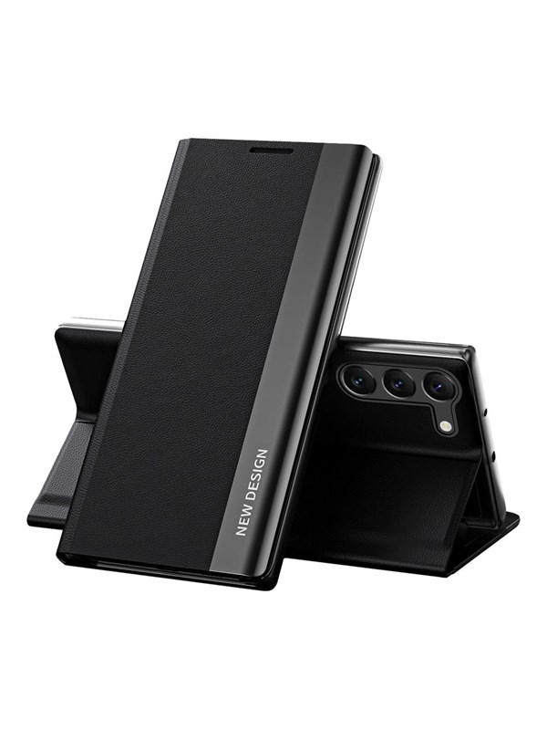 Hurtel Sleep Case Pro Case for Samsung Galaxy S23+ with Flip Stand Black