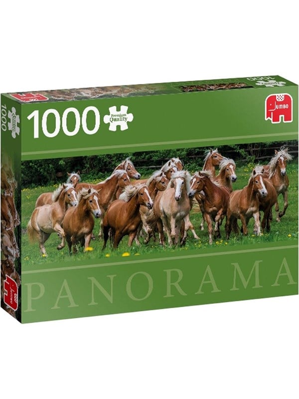 Jumbo Puzzle - Haflinger Horses (1000 pieces)