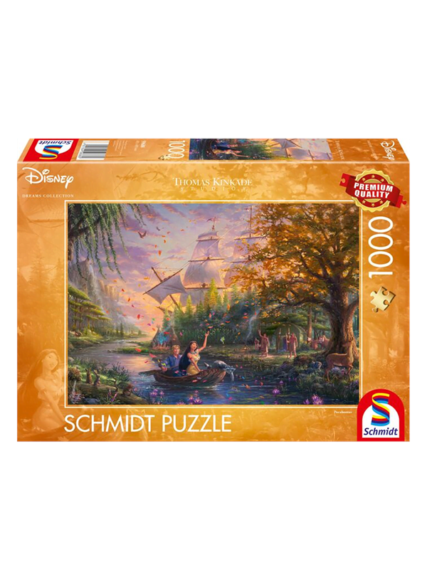 Schmidt Puzzle - Thomas Kinkade Disney - Pocahontas 1000 pieces