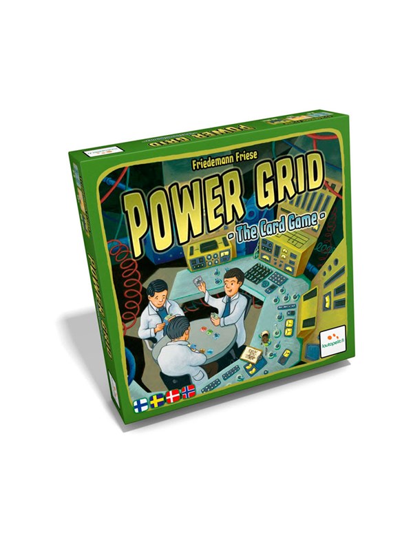 Lautapelit Power Grid - The Card Game Nordic