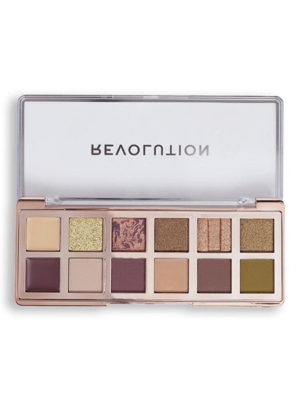 Makeup Revolution Eternal Icon Green Eyeshadow Palette 12 Shades. - 8 g