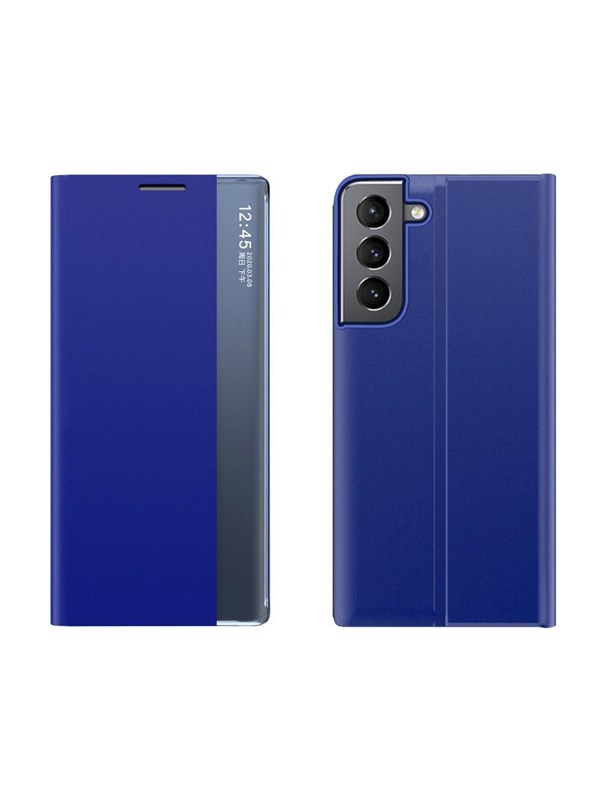 Hurtel New Sleep Case for Samsung Galaxy S23 Cover with Flip Stand Blue