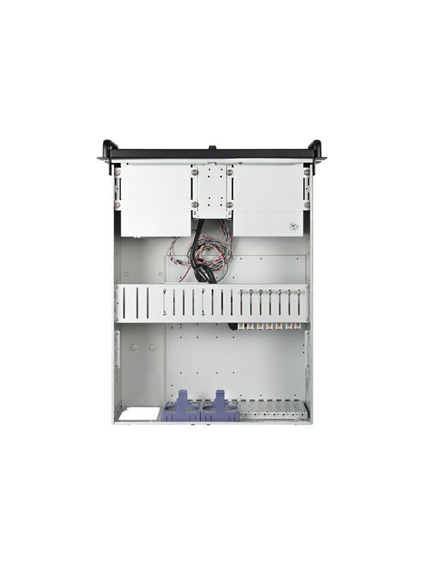 Chieftec UNC-411E-B - rack-mountable - 4U - extended ATX - Gehäuse - Server (Rack) - Schwarz